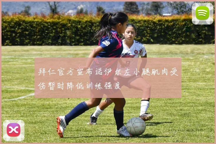 拜仁官方宣布诺伊尔左小腿肌肉受伤暂时降低训练强度
